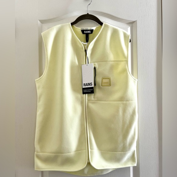 NWT RAINS Fleece Vest - Picture 3 of 9